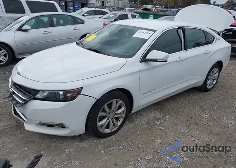 2018 Chevrolet Impala 1Lt из США, поврежденный, VIN 2G1105S35J9137203
